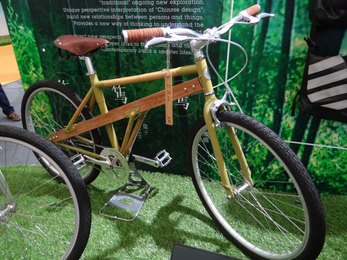 велосипед из  бамбука